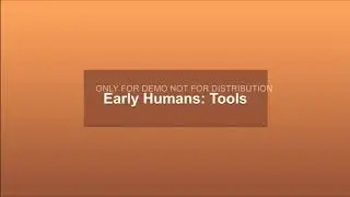 Early Human Tools