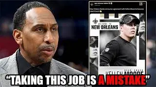Stephen A. Smith: Kellen Moore Should Have SAID NO to Saints Job | James Skrmetta Reacts