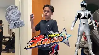 Uchu Sentai Kyuranger Hebitsukai Silver Henshin l The Pullen Boy