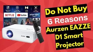 Aurzen EAZZE D1 Projector Review &ndash; STOP Before You Waste Your Money