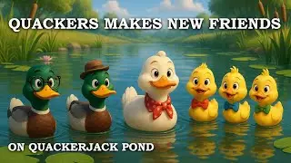 Quackers Finds New Duck Friends at Quackerjack Pond!