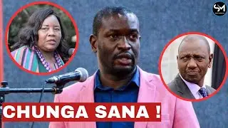 PANIC IN STATE HOUSE! ODM Sg Edwin SIfuna roasts Broadbased as he warn Mama idah on her new Job 2027