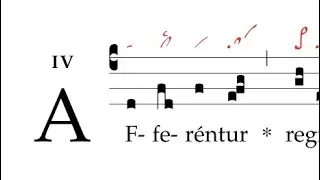 Offertorium: Afferentur regi  virgines: proximae...