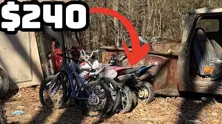 I Bought 5 JUNK Bikes, Guess How Many Run?