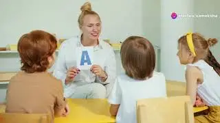A and B Fun Learning for Kids! with real image