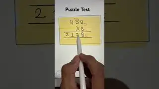 Puzzle Test #shorts #maths #puzzle #mathspuzzle #puzzletest