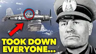 Italian Pilots STUNNED When the F4U Corsair Dominated Their Skies...