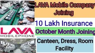 Lava Mobile Company Job. Permanent job Lava Company. New Job Vacancy.