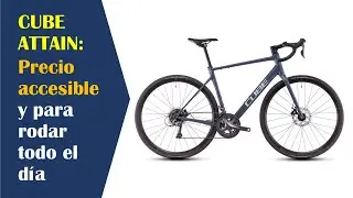 CUBE Attain Pro 2025 con Shimano Claris