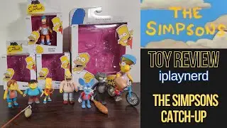 Toy Review -  The Simpsons Catch-Up: Milhouse, Ralph Wiggum, Nelson, Itchy & Scratchy, Grandpa/Abe