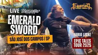 Emerald Sword (Rhapsody) &ndash; Fabio Lione & Enorion | S&atilde;o Jos&eacute; dos Campos, SP | Epic Tales 2025