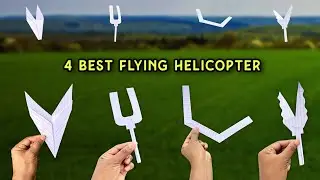 best 4 flying new helicopter, top 4 making flying toy, 4 flying paper ideas, 4 notebook helicopter 