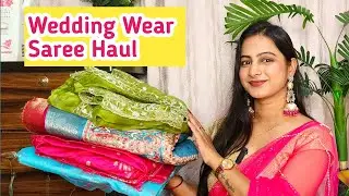 Wedding Wear Saree Haul | Amazon saree haul | Style Game With Jyoti