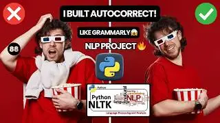 Project 88 : I Built an AutoCorrect System in Python (Like Grammarly!) | NLP | NLTK