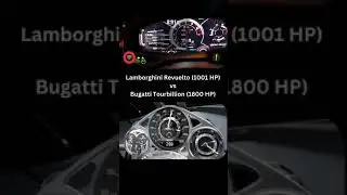 Lamborghini Revuelto 1001 HP vs Bugatti Tourbillion 1800 HP Supercar vs Hypercar in a Drag race