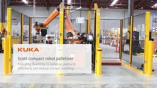 Productive and flexible way of palletizing consumer goods