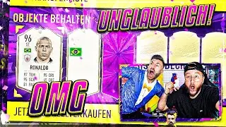 Heftige Brasilien ICON auf Ansage + FUTURE STAR im PACK 😱 🔥R9 96 Prime ICON Gegönnt !! FIFA 20