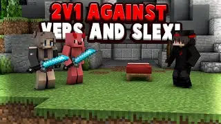 1v2ing The Best Egirls PVPers in Bedwars (gone wrong)