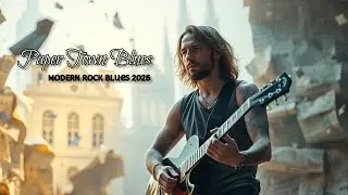 Paper Town Blues | 🎸 Modern Rock Blues 2025 🔥 | SoundSphere78