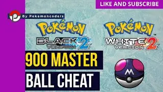 Pokemon Black 2 and White 2 900x Master Ball Cheat