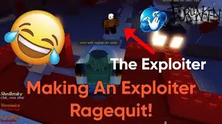 I Made a Hacker Rage Quit | Roblox Forsaken
