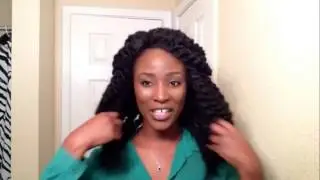 Model Model Jamaican Twist Kinky Lace front Wig Review