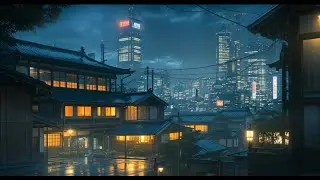 Midnight Rain Lofi Radio 🌆 Chill Beats to Study, Sleep & Relax | 24/7 Live