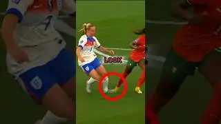 Brutal Foul in Women&rsquo;s Euro 2025! ⚠️ #Shorts #womensfootball #soccer #ytshorts #shorts