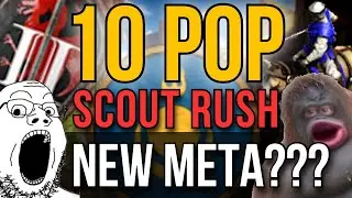 Mongols 10 Pop Scout Rush!!1!