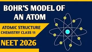 Bohr's Model of an Atom MCQs Question | Atomic structure Chemistry Class 11 for NEET 2026 #question