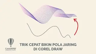 CARA DESAIN POLA JARING DI COREL DRAW