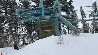 Riblet running at full speed (ii #2 Mother) - Pajarito Mountain, NM