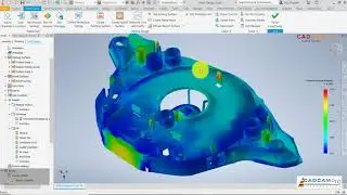 Inventor 2020 Mold Tutorial #19 | Core & cavity Result Fill Pack , Shrinkage estimated