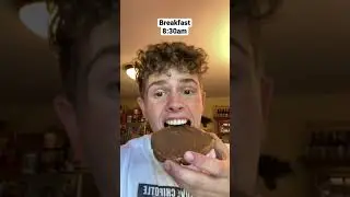 Eating only chocolate covered foods for a whole day!