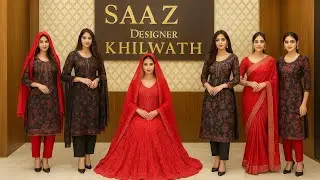 NEW COLLECTION || SAAZ DESIGNER KHILWATH 