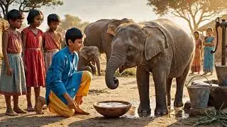 The Wise Elephant's Escape: A Heartwarming Tale of Courage and Friendship | Wildlife Story