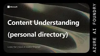 Content Understanding Demo