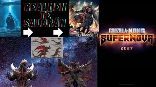 Realmente saldrá al spacegodzilla o destroyah en Godzilla x Kong supernova 