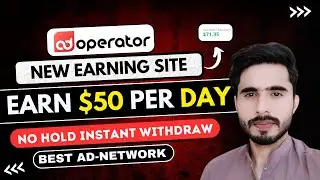 Ad-Operator New Ad Network With High CPM Earning - Sign Up Bonus $5 Free
