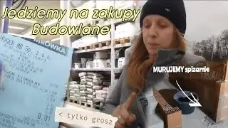 JADE SAMA NA ZAKUPY BUDOWLANE😱VLOG Z BUDOWY #budowanie #murowanie #vlog #zakupy #dom 