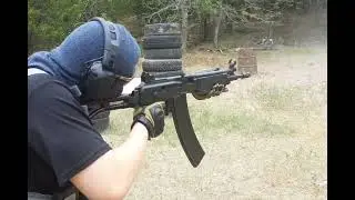 Vektor R5 / Galil SAR SBR 50 round mag dump