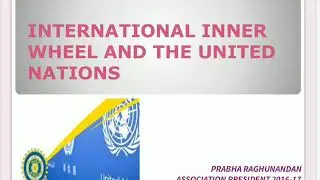 Inner Wheel Basic information for Club Members