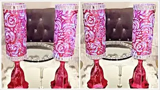 DIY DOLLAR TREE VALENTINES DAY CANDLE HOLDER 2025