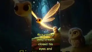 The Smallest Light Saved a Life! 💡🦉 #shorts #kidsstories