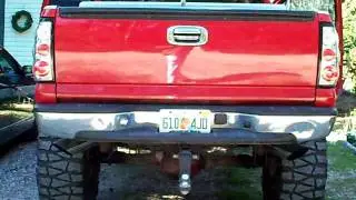 EXAUST TEST WITH NEW 5INCH TIPS -CAUGHT YA LOOKN!.MOV