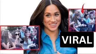 Awkward Moment! Meghan Markle IGNORED by Crowd in Viral Clip