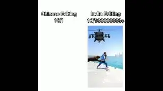 China Editing Skills vs India Editing Skills #shorts #kaTsu