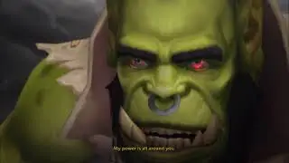 World of Warcraft  WoD Garrosh Hellscream and Thralls battle Cinematic