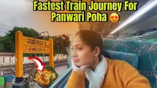 India&rsquo;s First & Fastest Shatabdi Train 🚄 || Journey + Food Review 🍽️