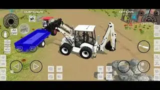 JCB, FARMER, SONALIKA, SONALIKA 35, TRAKTOR TROLLEY UNLOADINGROLL 🪵🪵 #viralvideo#viralvideo
